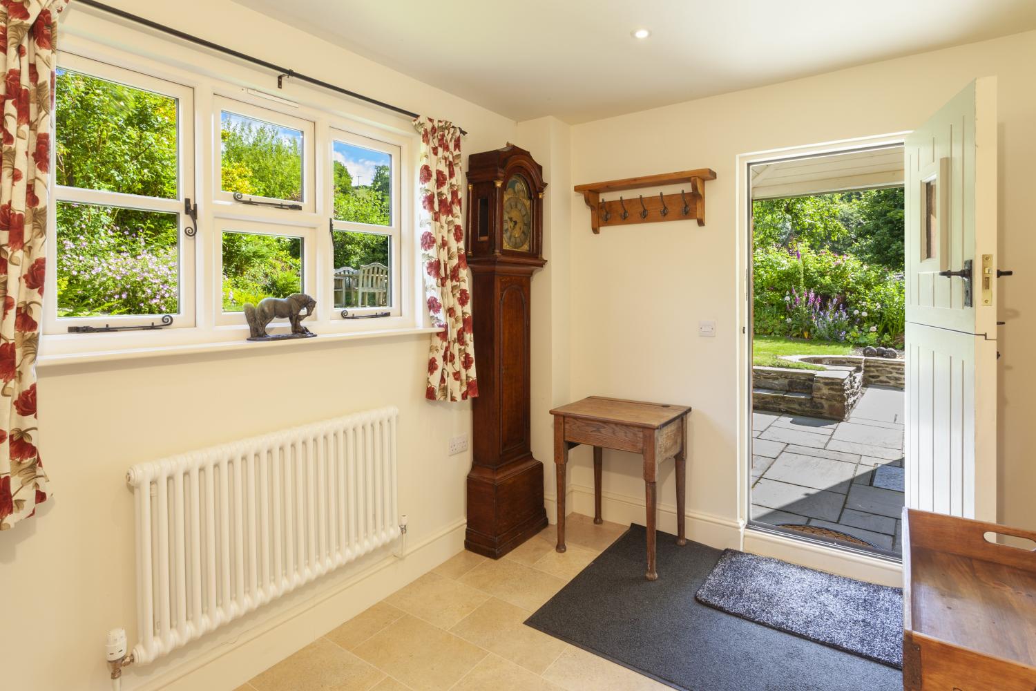 entrance hall / doggie sleeping area