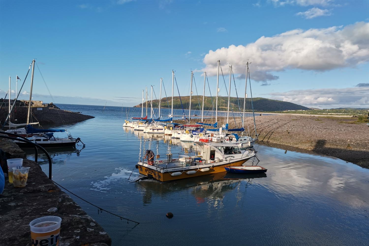 Porlock Weir Harbour July 2022