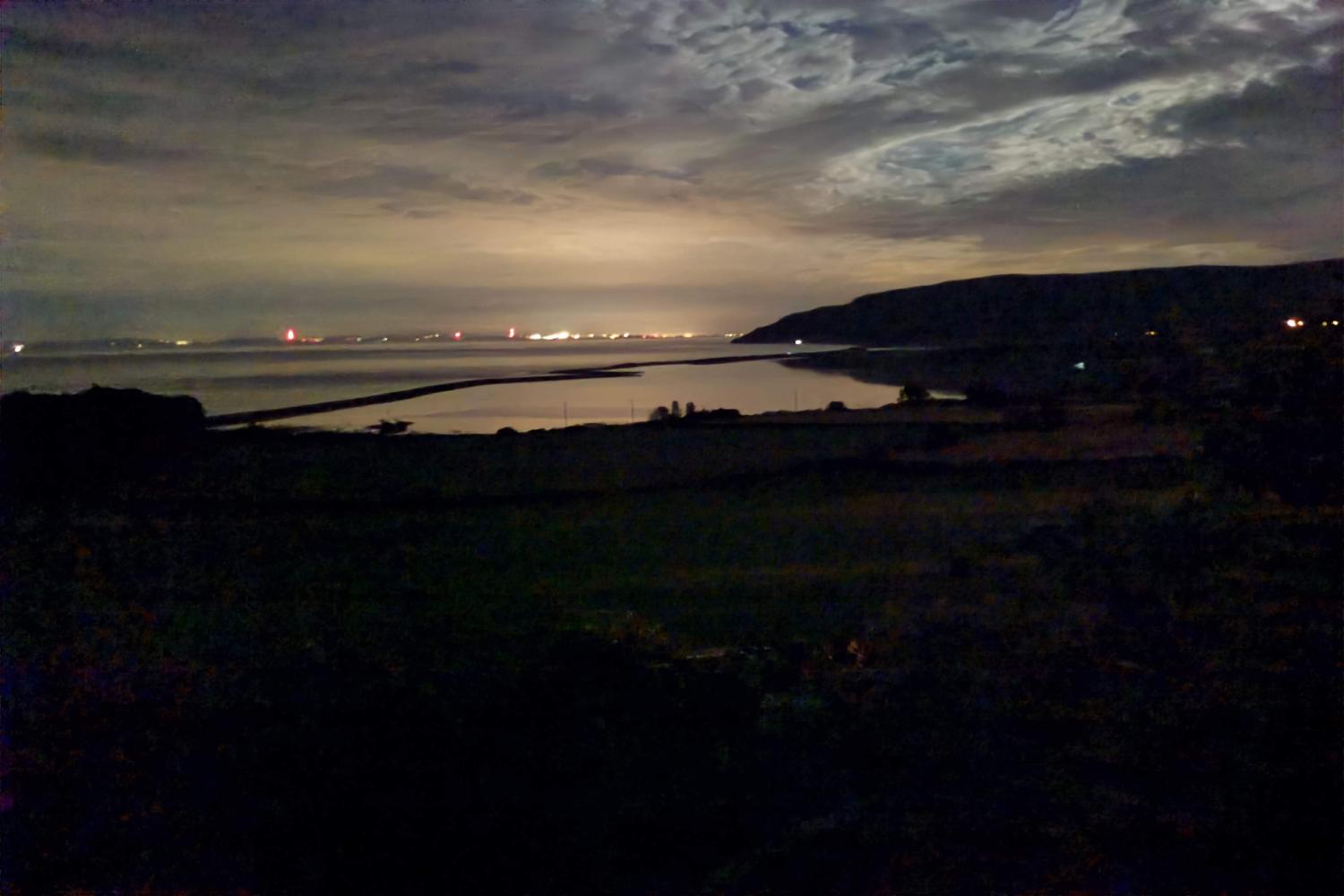 The ever-changing view of the marsh from The Gapperies window