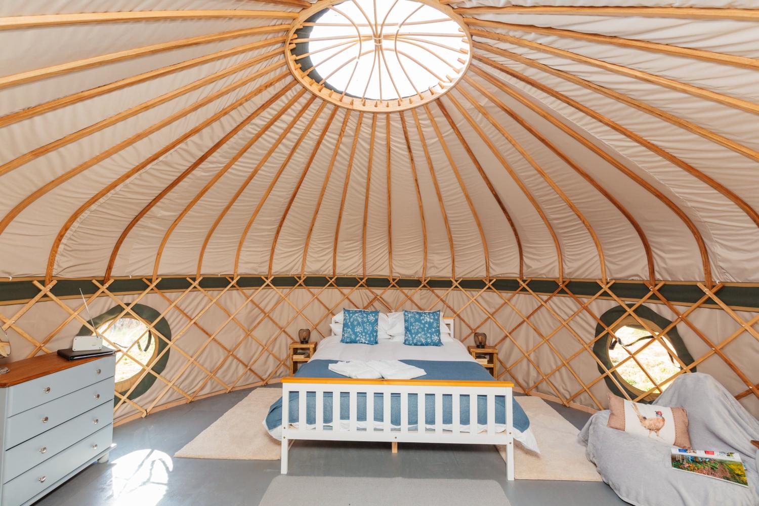 Orchard Yurt, Allerford