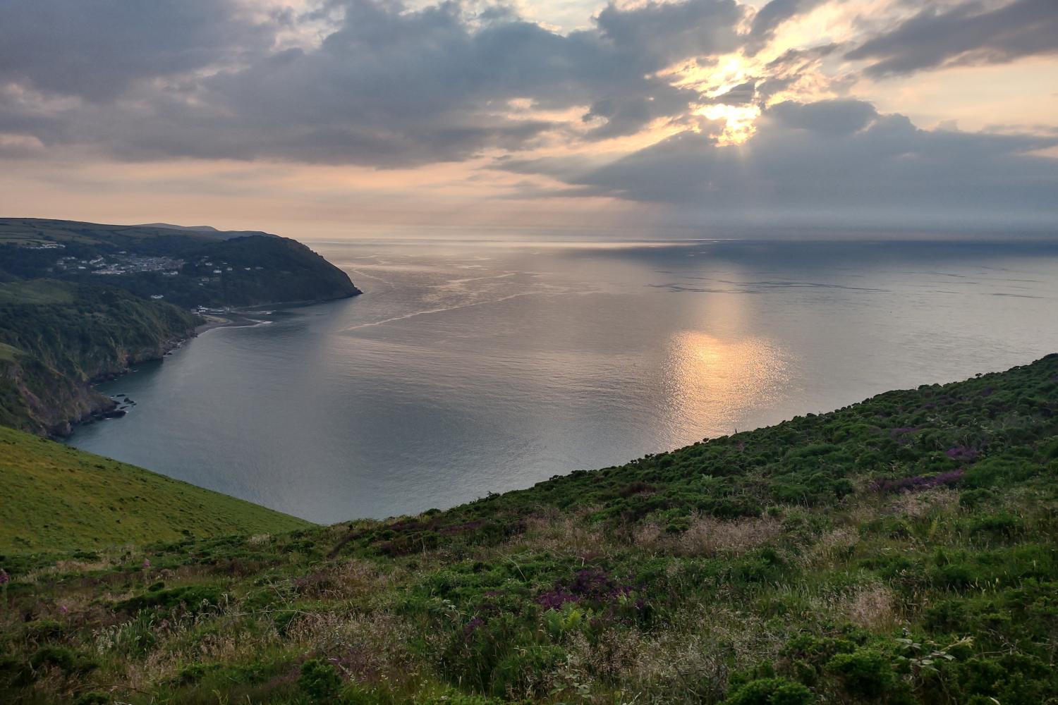 Looking towards Lynmouth from Foreland Point