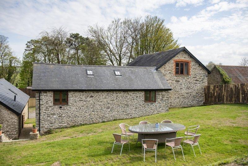 Rear garden which is enclosed