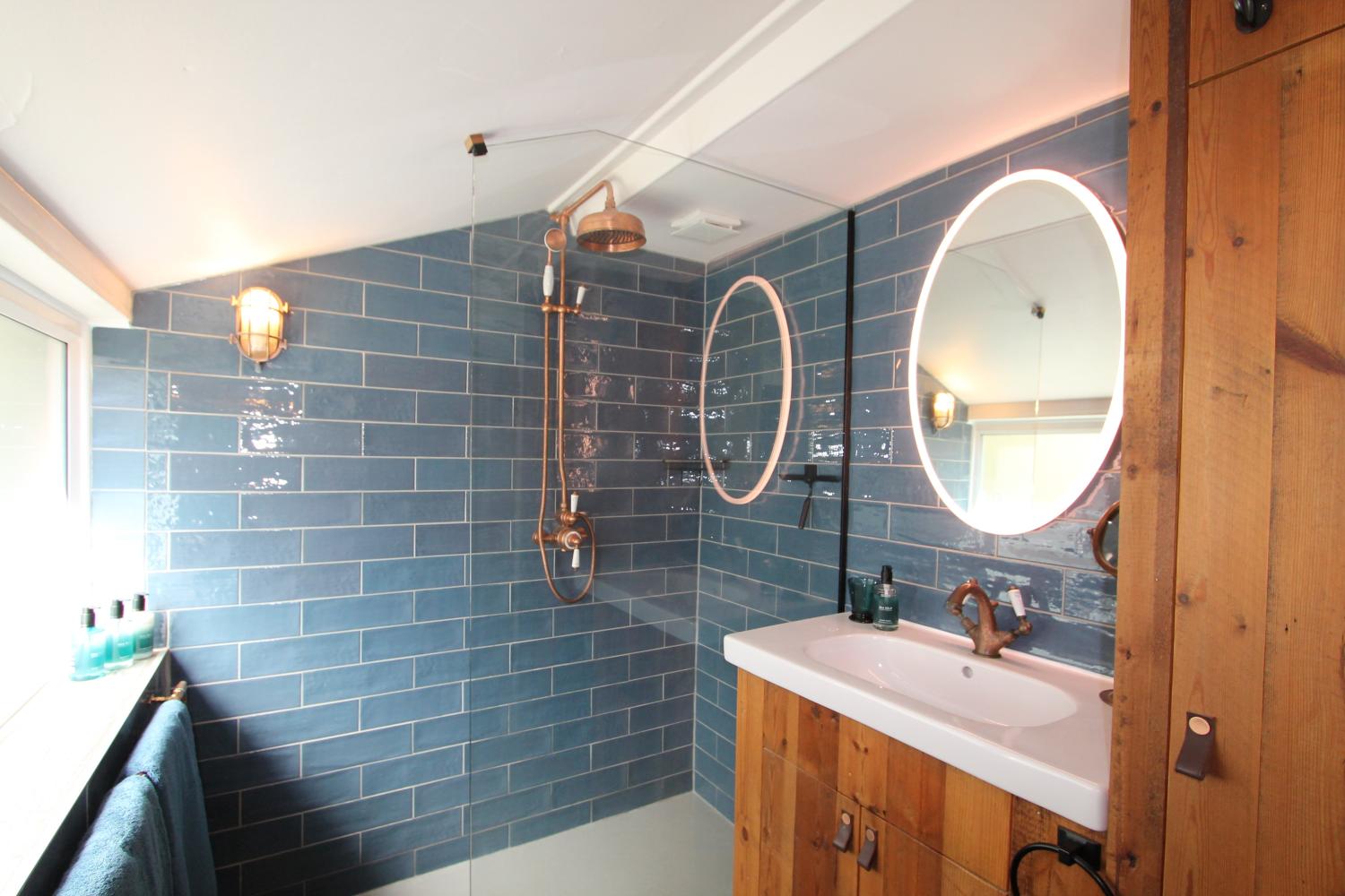 The bathroom