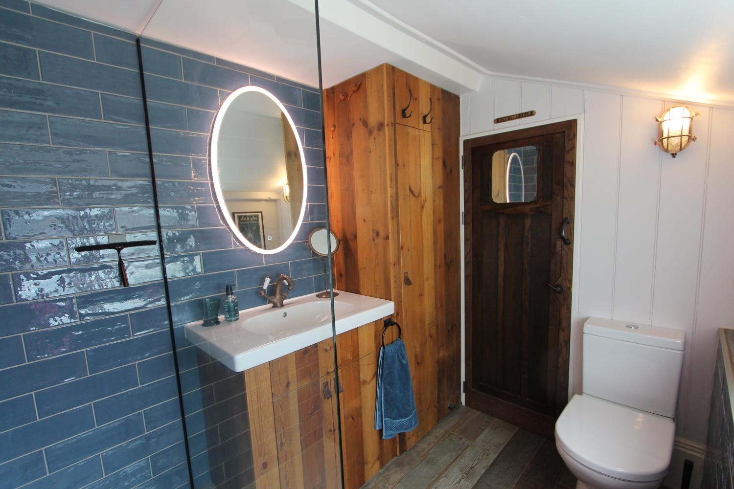 The bathroom
