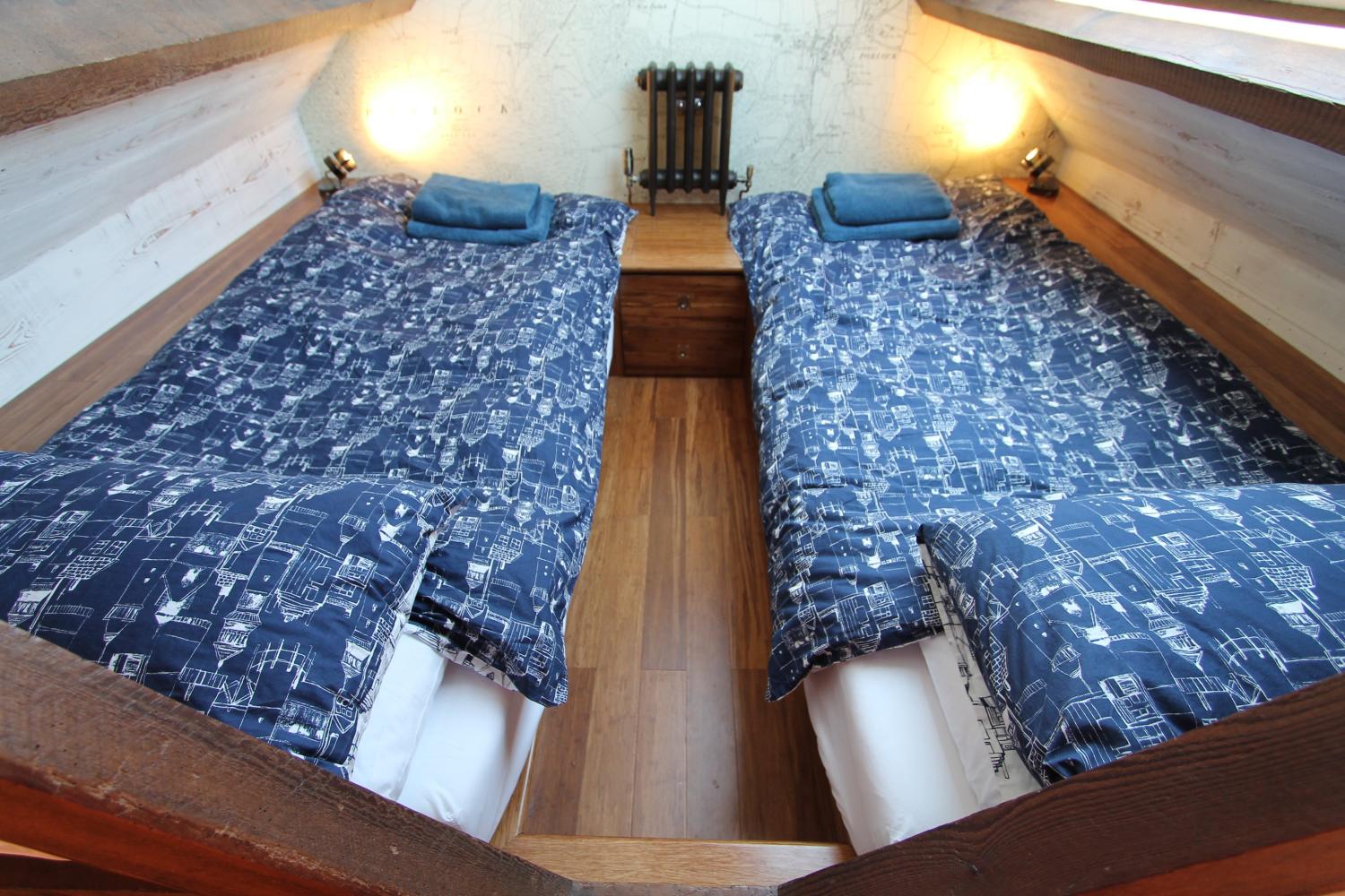 The mezzanine bed deck