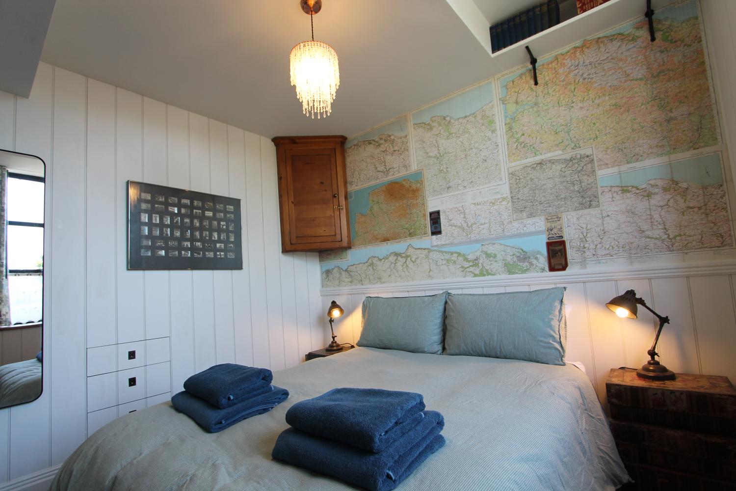 The ground floor double bedroom