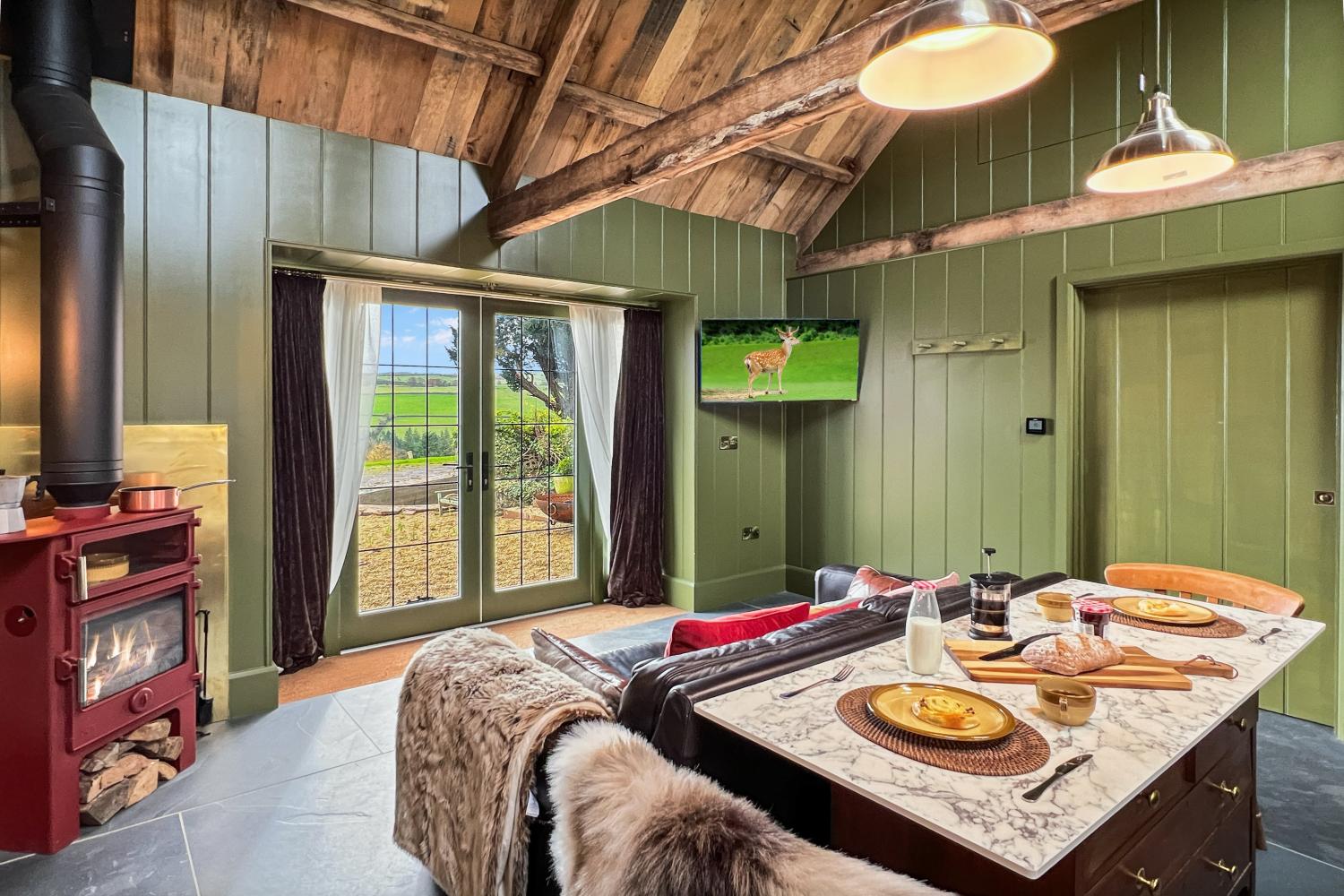 Buttercup Cottage with stunning views